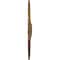 Ekena Millwork Attica Ceiling Medallion (Fits Canopies up to 3 3/4"), 39 1/2"OD x 2 1/2"P, Smokey Topaz Crackle CM39ATSTC - alternate 2